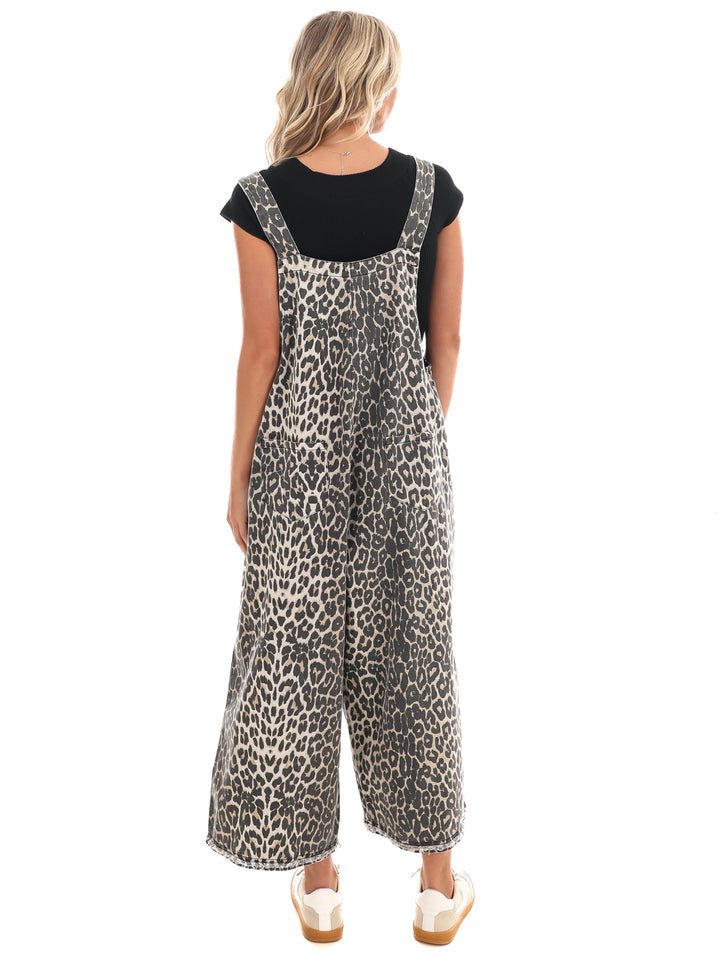 On the Hunt Leopard Overalls