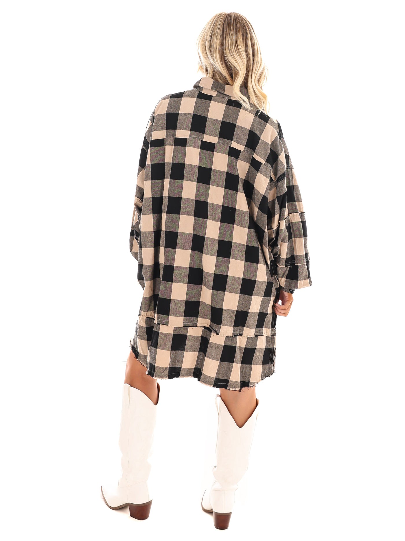 Plaid Days Tunic Dress