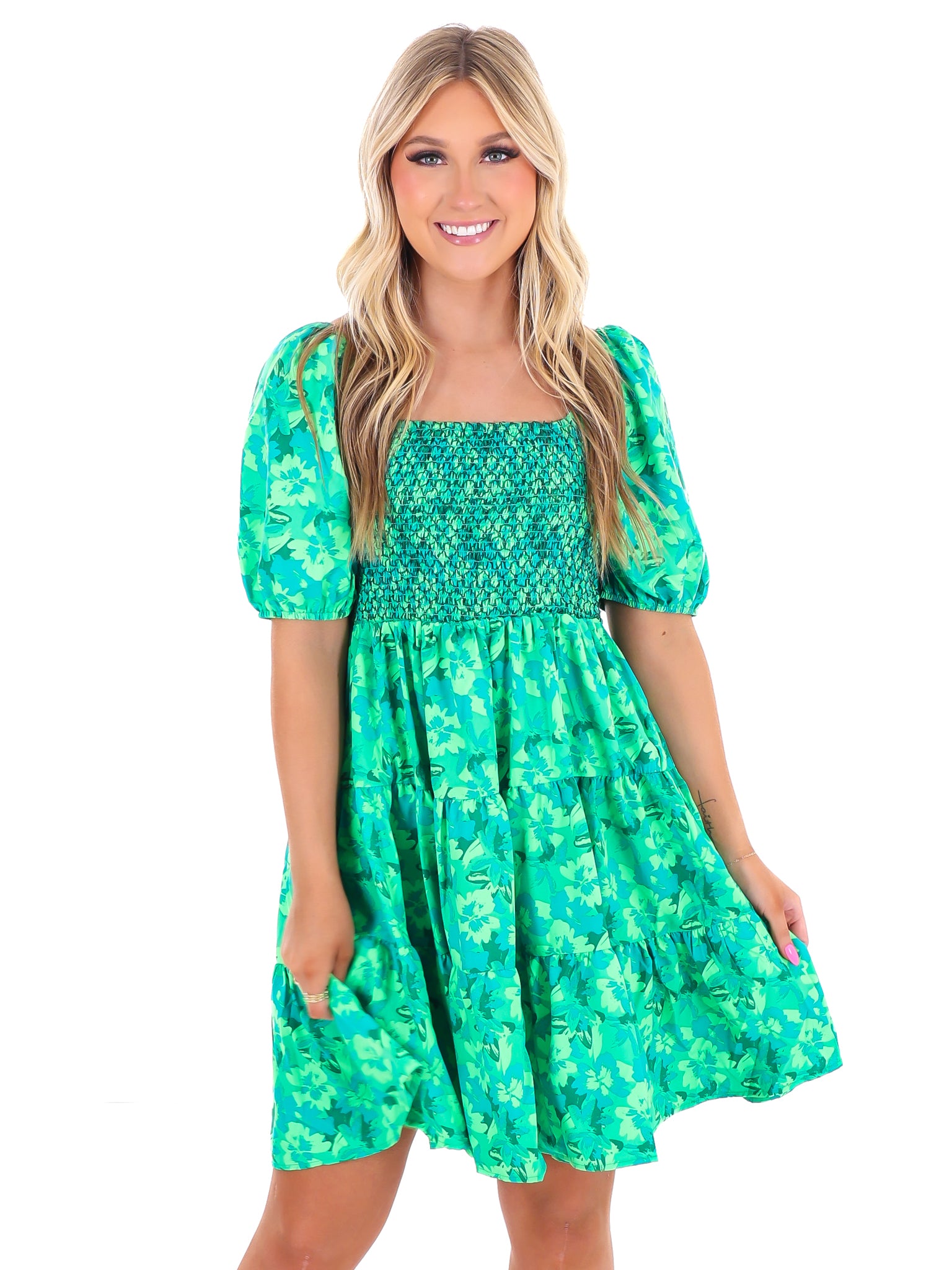 Chase Her Floral Mini Dress – Josie's Boutique