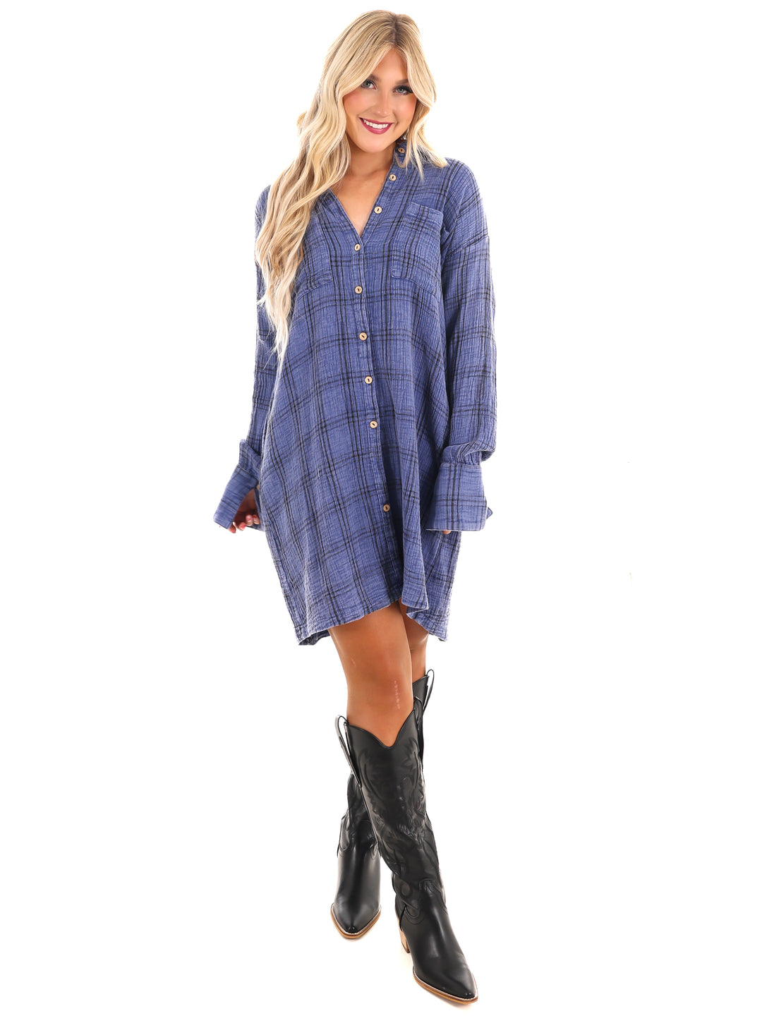 What's The Latest Plaid Shirt Dress