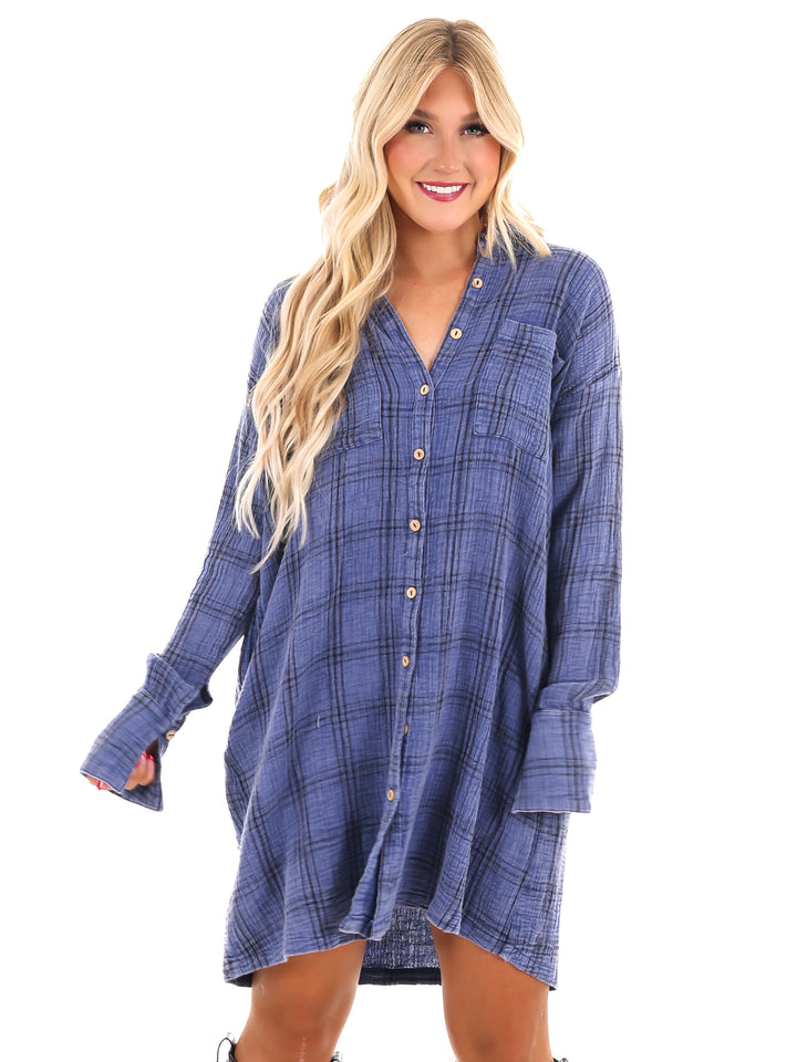 What's The Latest Plaid Shirt Dress