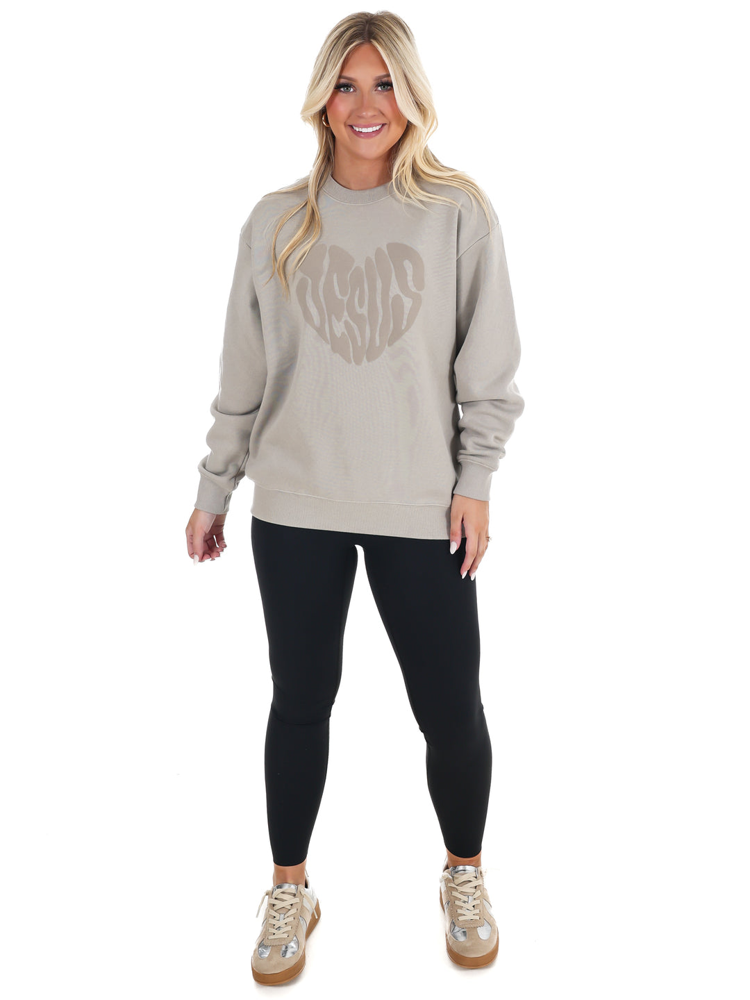 Heart Jesus Crewneck Sweatshirt