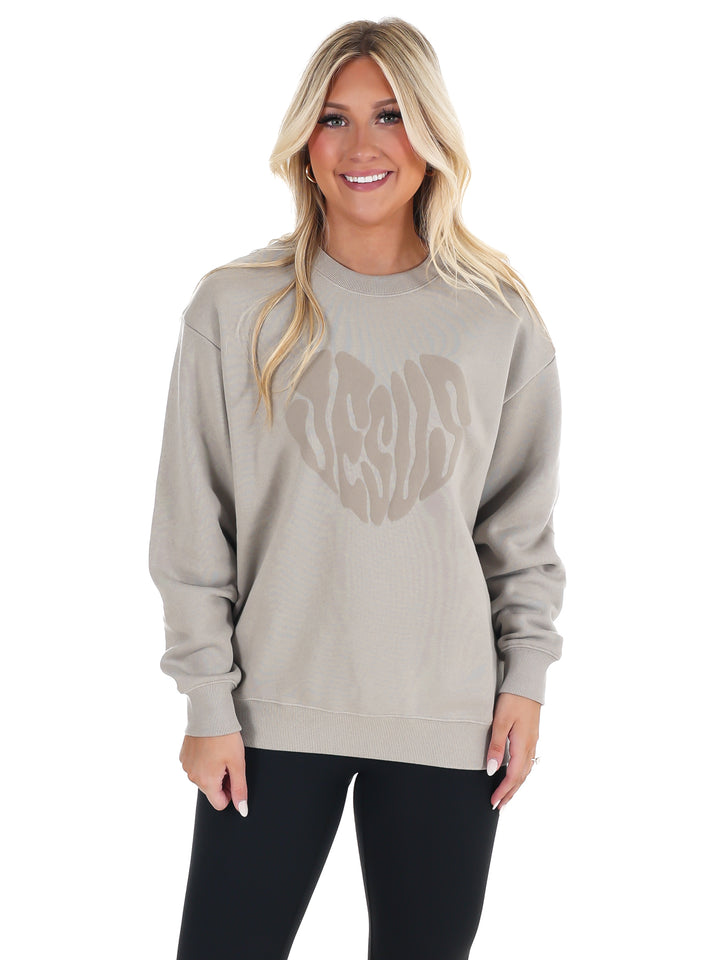 Heart Jesus Crewneck Sweatshirt