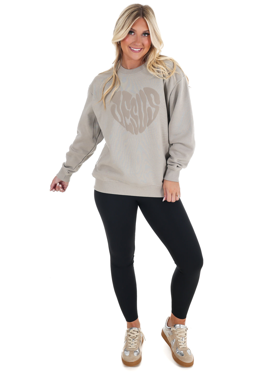 Heart Jesus Crewneck Sweatshirt