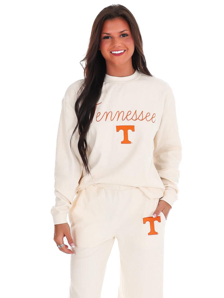 So Soft Tennessee Embroidered Pullover