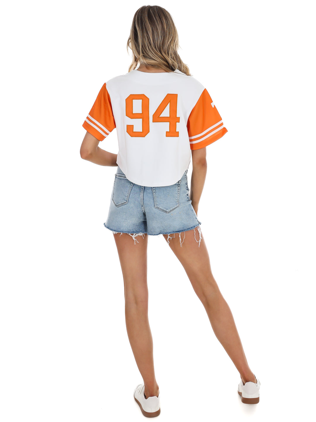 University of Tennessee Cropped Baseball Jersey