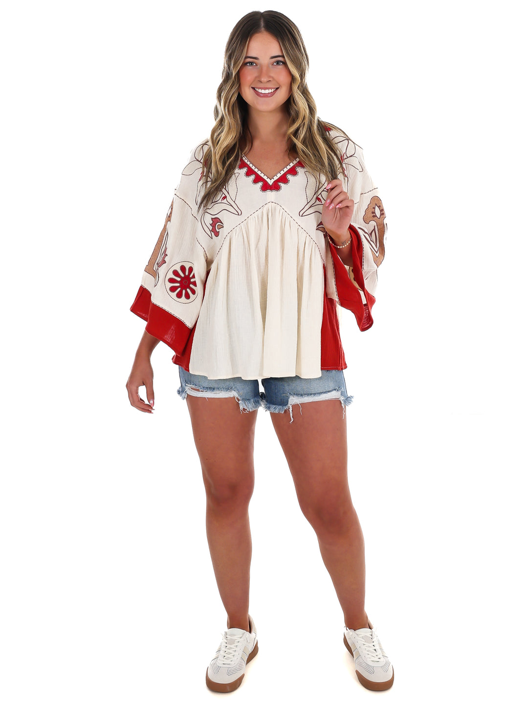 Special Day Embroidery Top