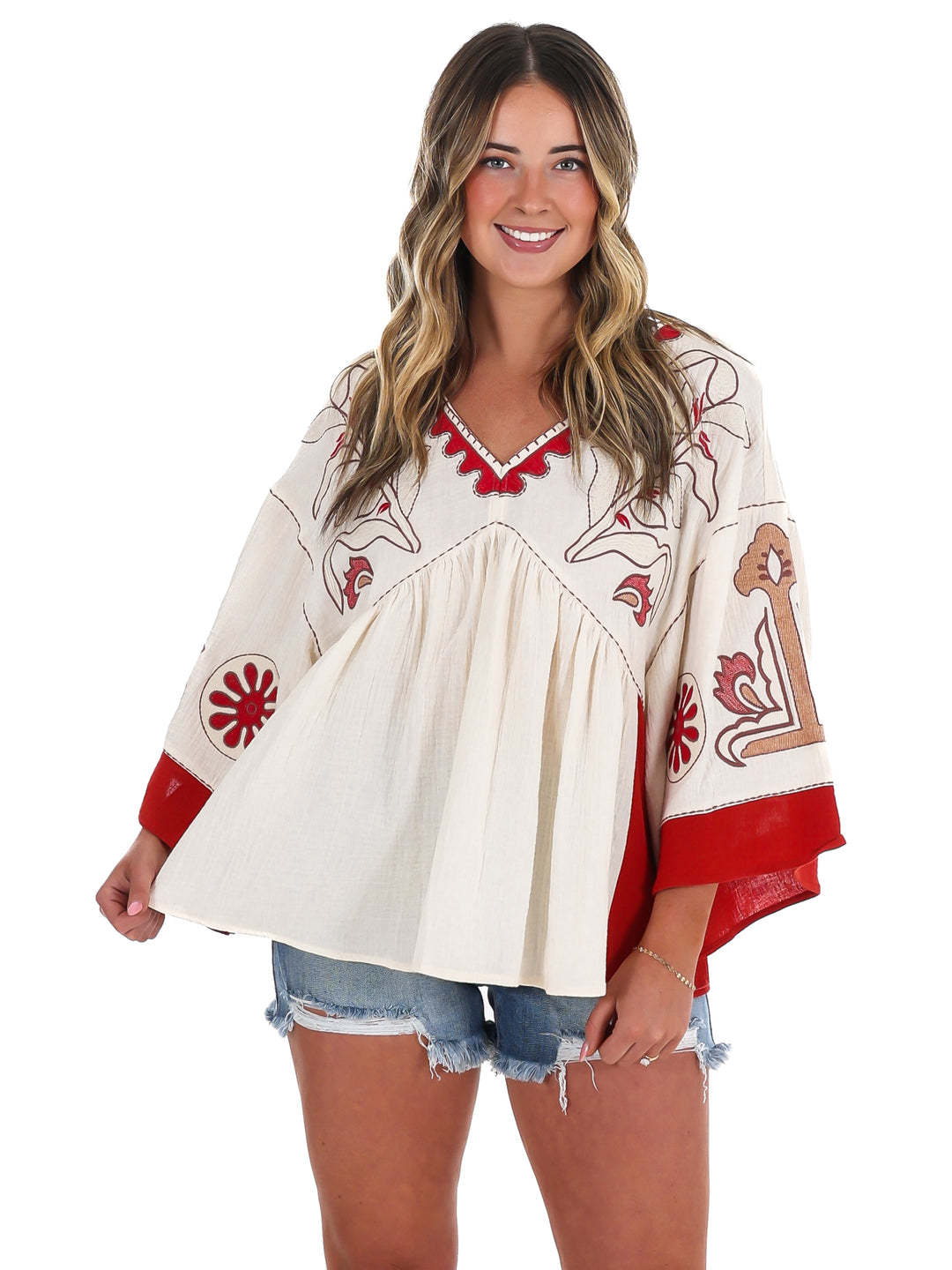Special Day Embroidery Top