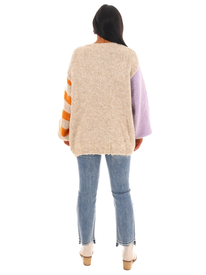 Stripes in Motion Knit Sweater