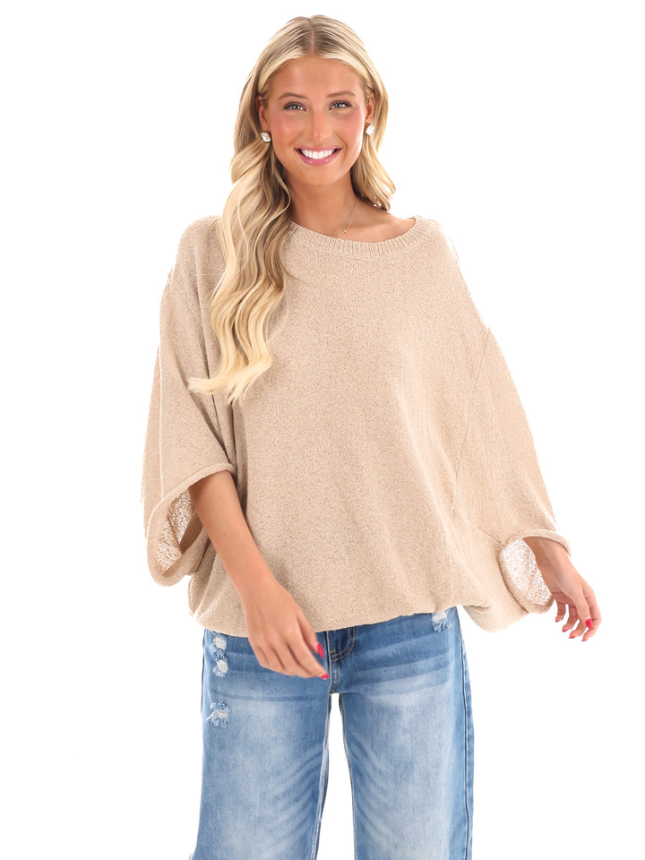 Early Riser Dolman Sweater Top