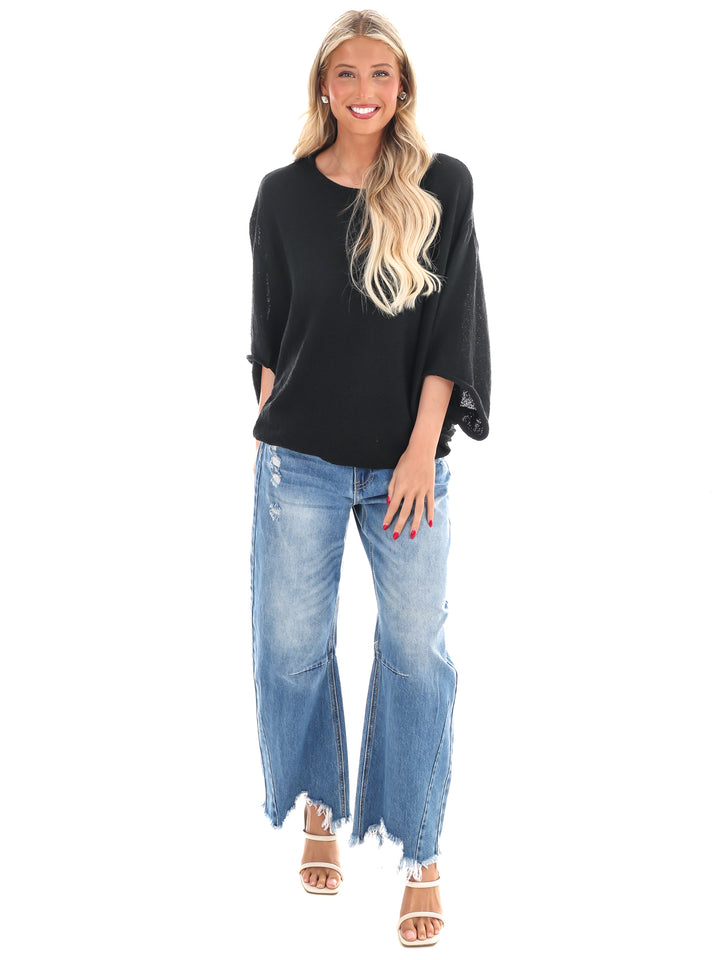 Early Riser Dolman Sweater Top