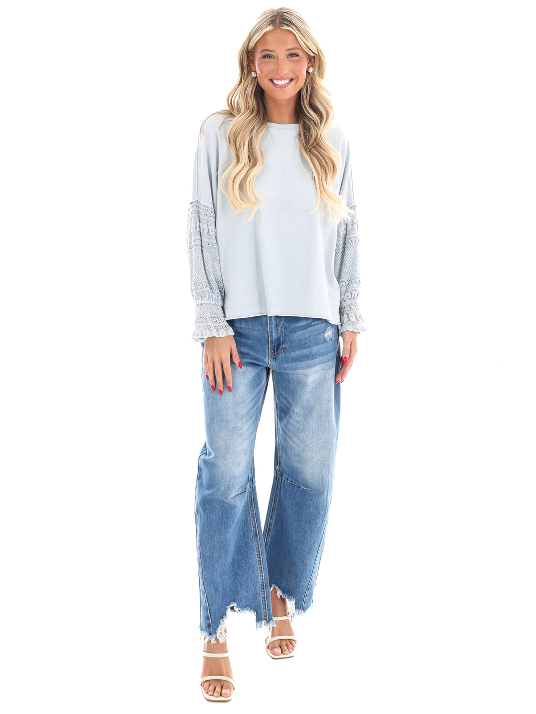 Blossom Breeze Mineral Wash Top