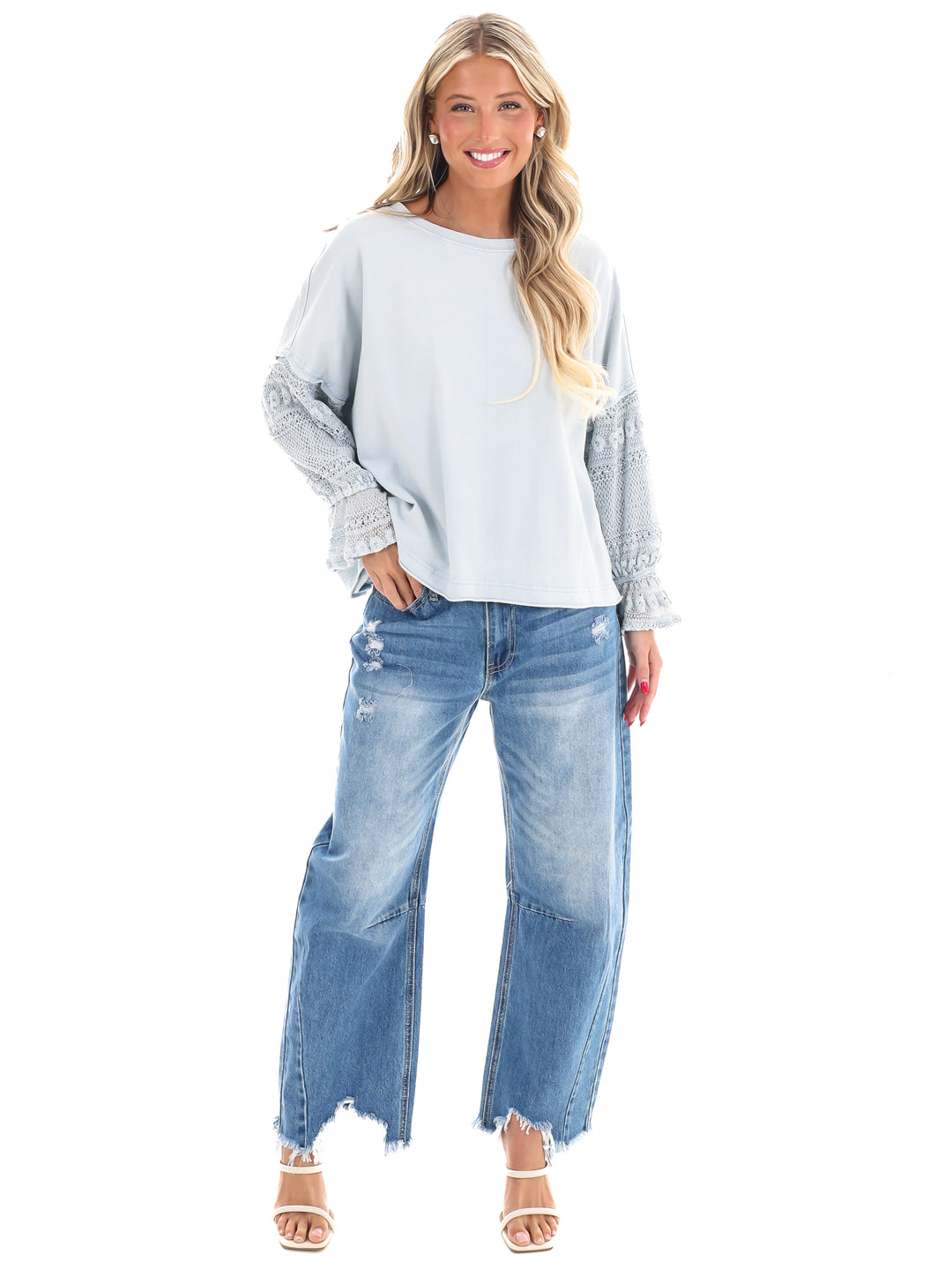 Blossom Breeze Mineral Wash Top