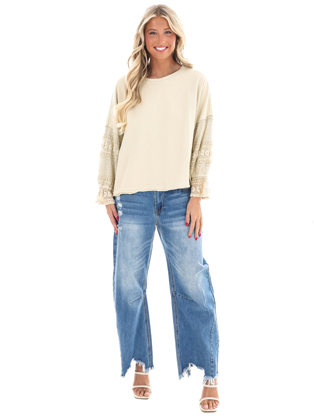 Blossom Breeze Mineral Wash Top