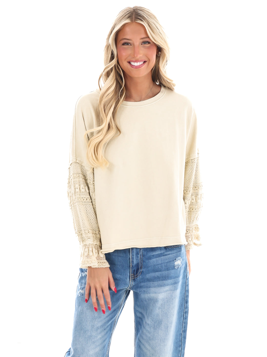 Blossom Breeze Mineral Wash Top