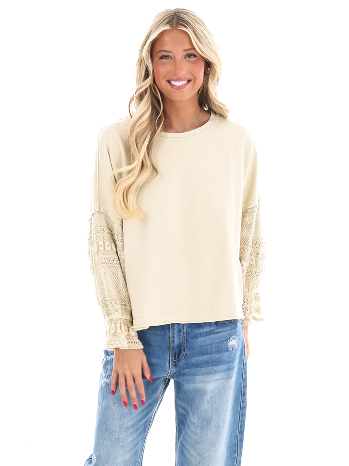 Blossom Breeze Mineral Wash Top