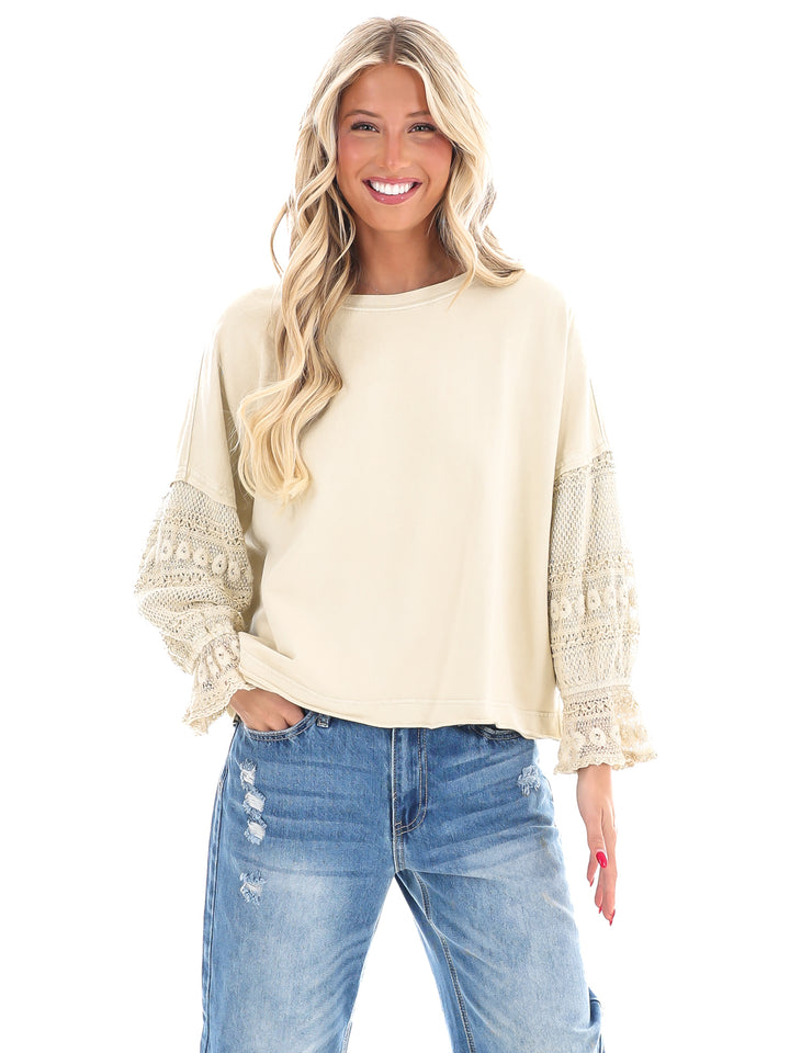 Blossom Breeze Mineral Wash Top