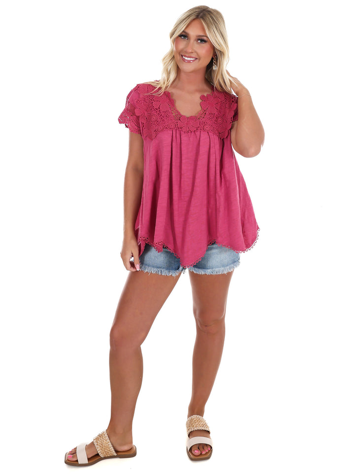 Beautiful Stranger Lace Top