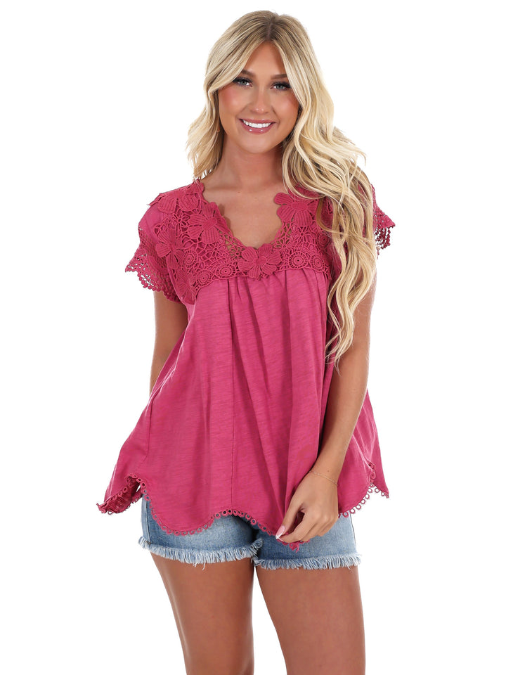 Beautiful Stranger Lace Top