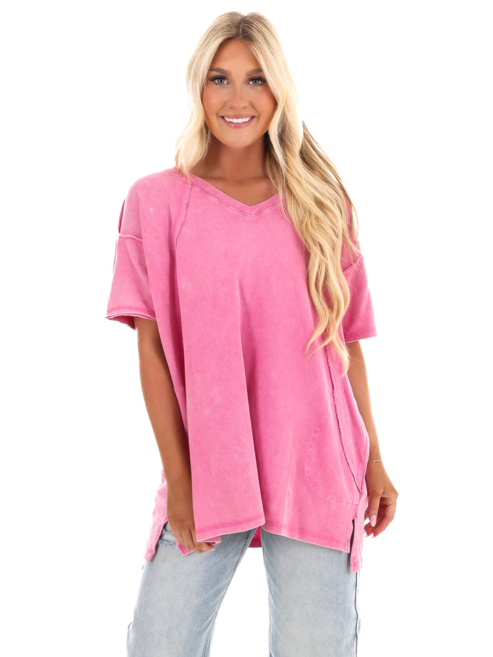 Love Me More Oversized Top