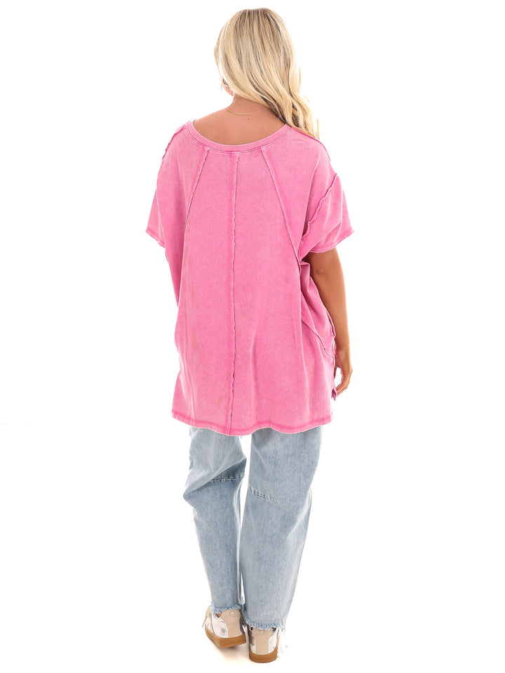 Love Me More Oversized Top