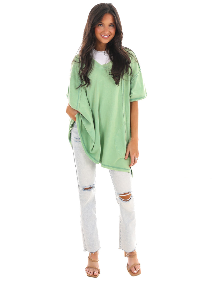 Love Me More Oversized Top