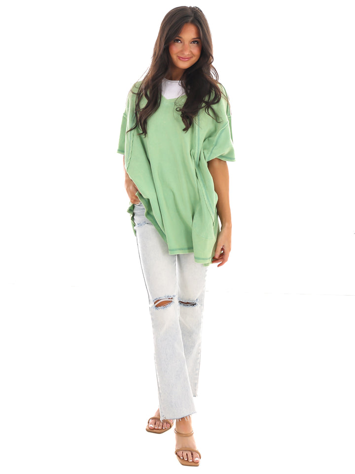 Love Me More Oversized Top