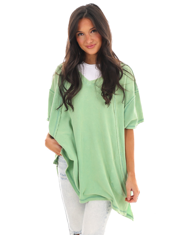 Love Me More Oversized Top