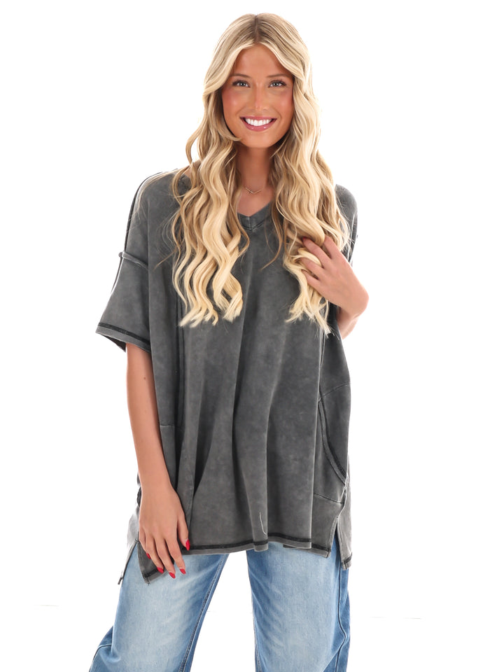 Love Me More Oversized Top