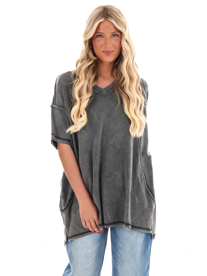 Love Me More Oversized Top