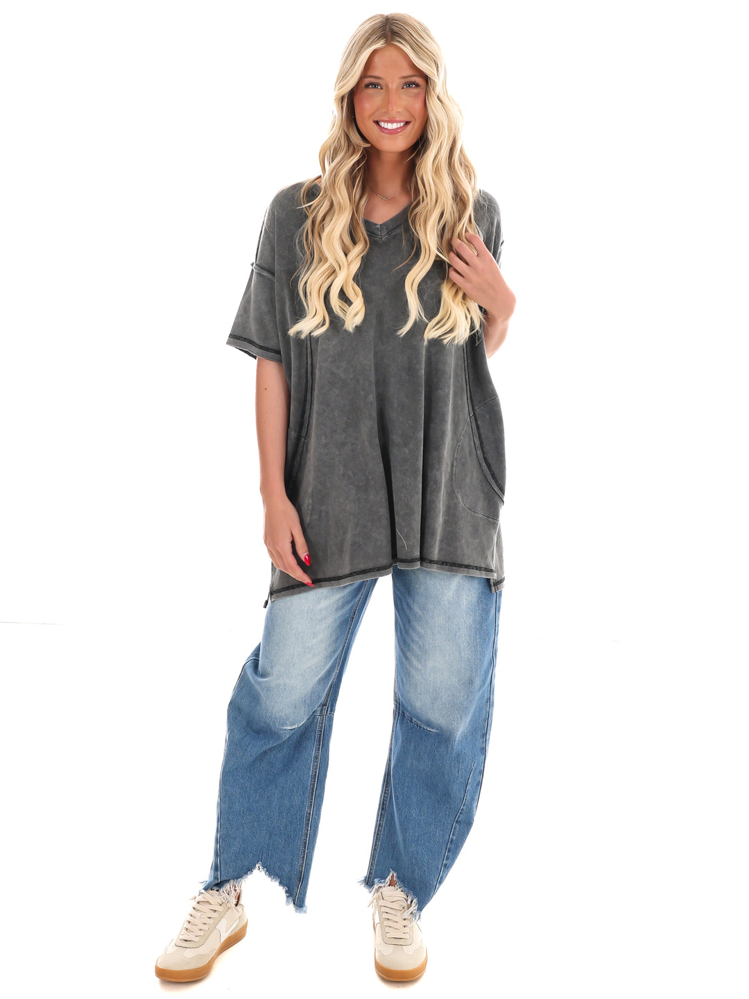 Love Me More Oversized Top