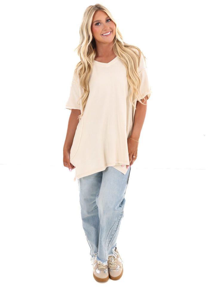 Love Me More Oversized Top