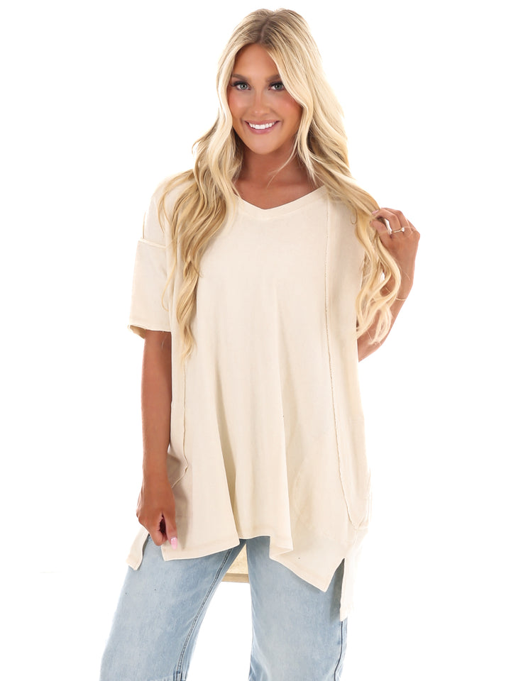 Love Me More Oversized Top