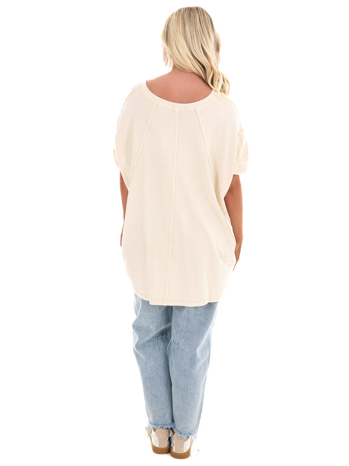 Love Me More Oversized Top