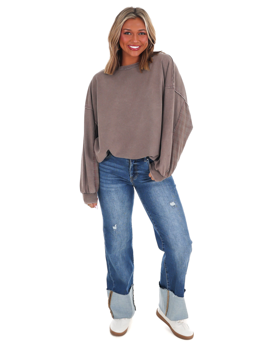 Harvest Stroll Contrast Top