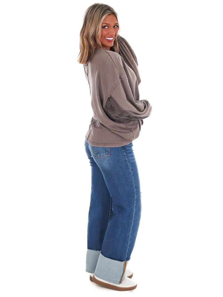 Harvest Stroll Contrast Top