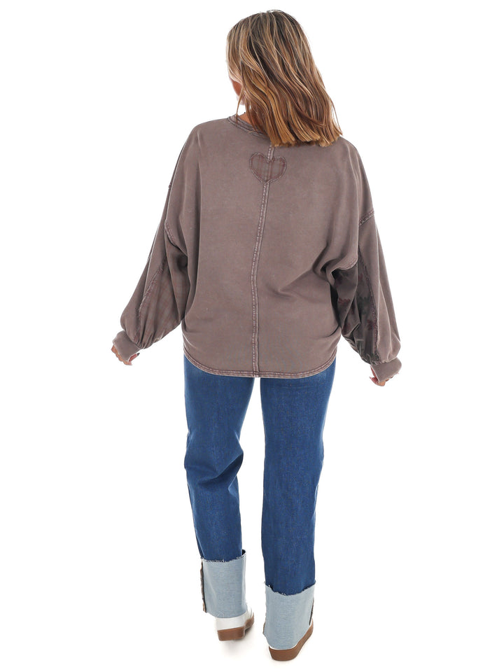 Harvest Stroll Contrast Top