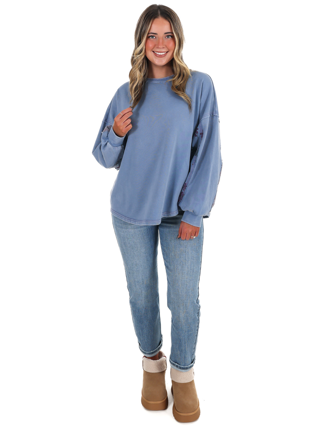 Harvest Stroll Contrast Top