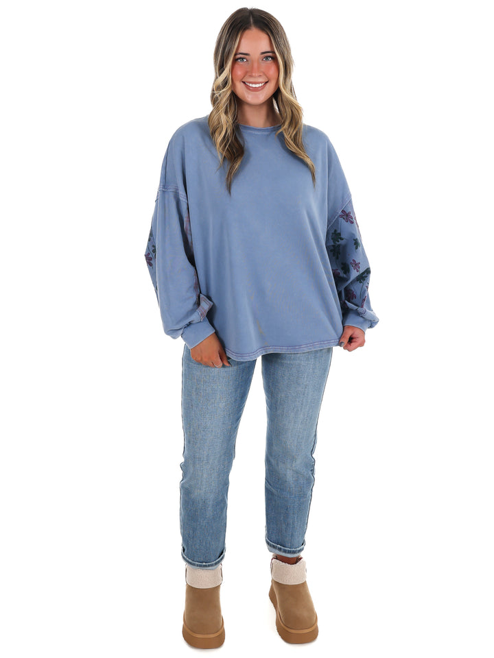 Harvest Stroll Contrast Top