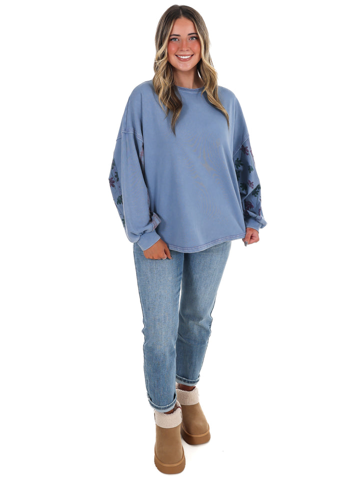 Harvest Stroll Contrast Top