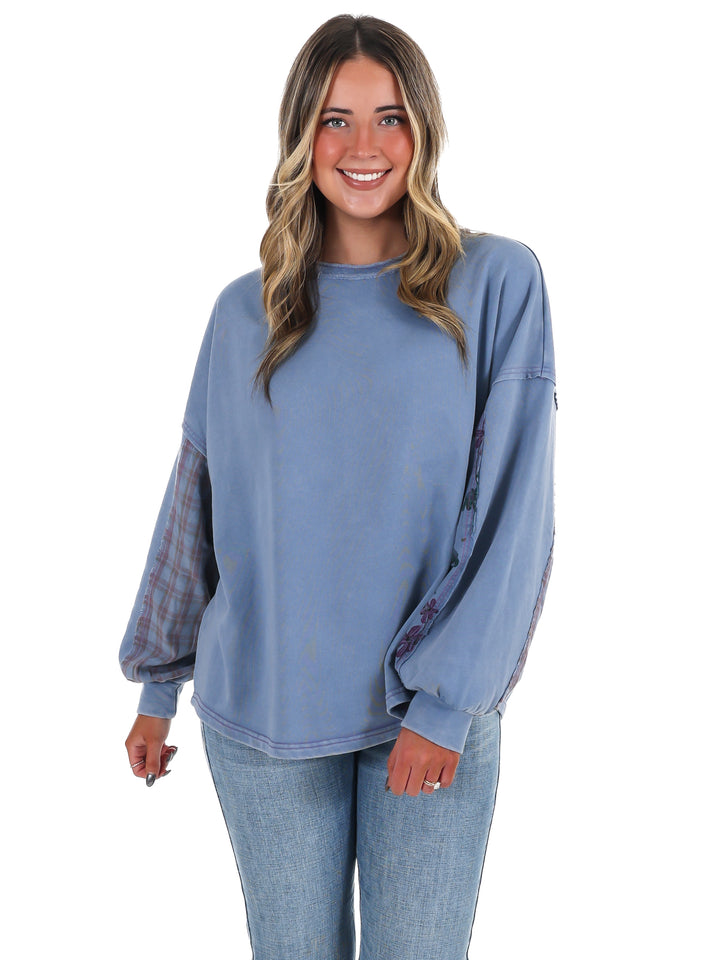 Harvest Stroll Contrast Top