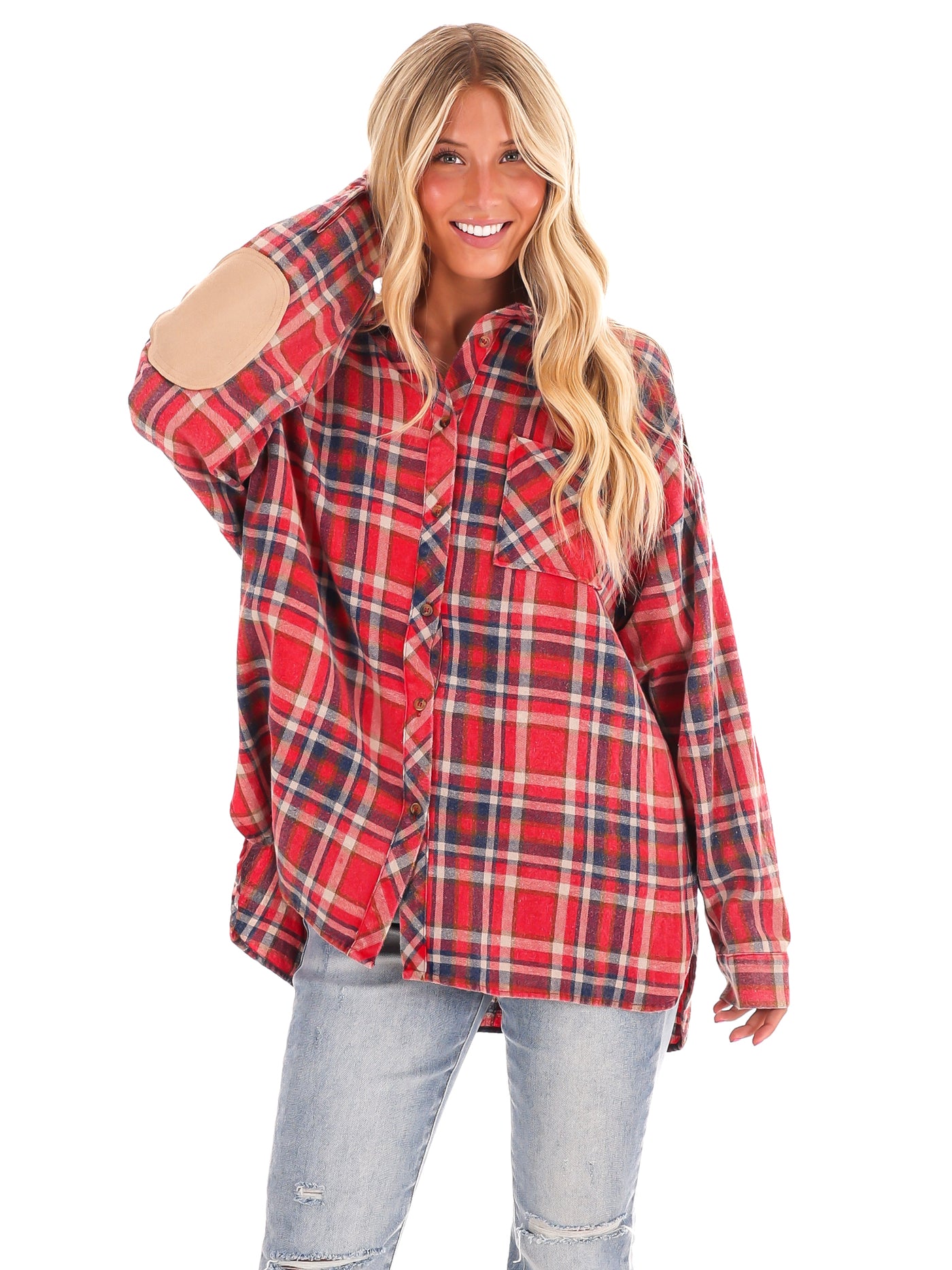 Plaid and True Button Down Top