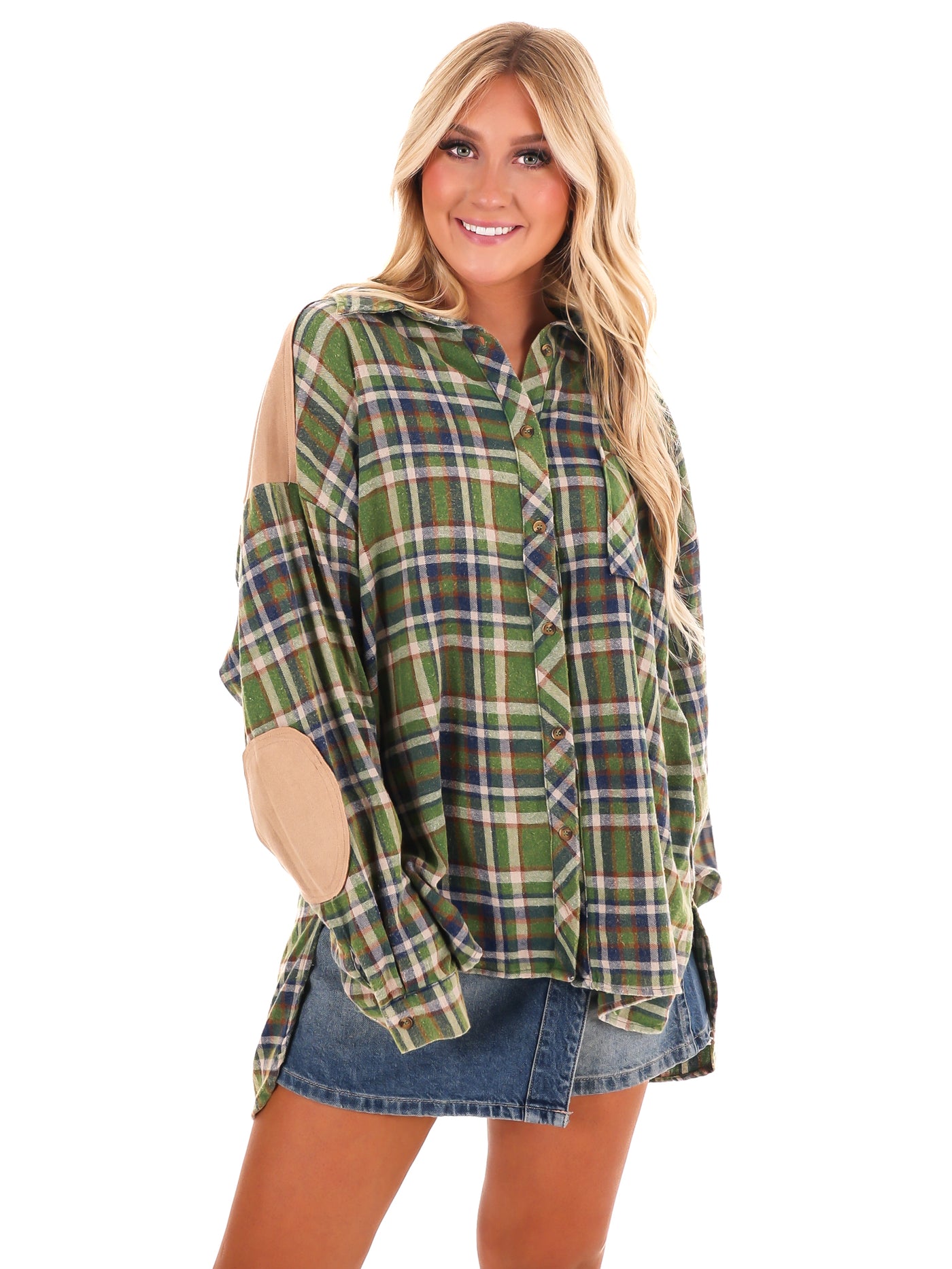 Plaid and True Button Down Top