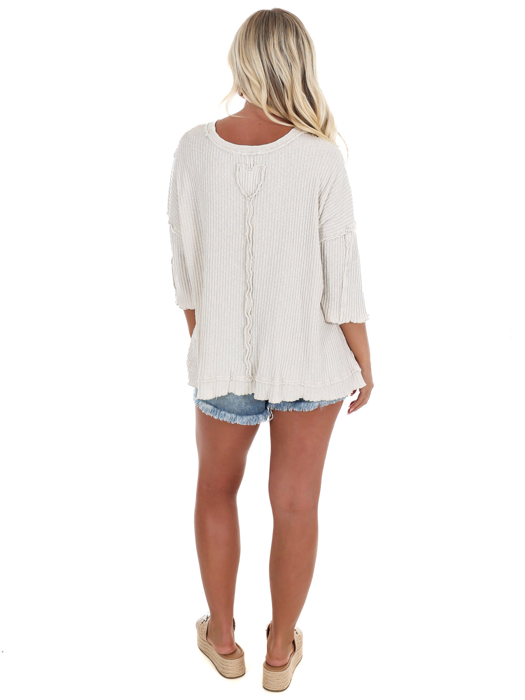 What A Girl Wants Ribbed Top