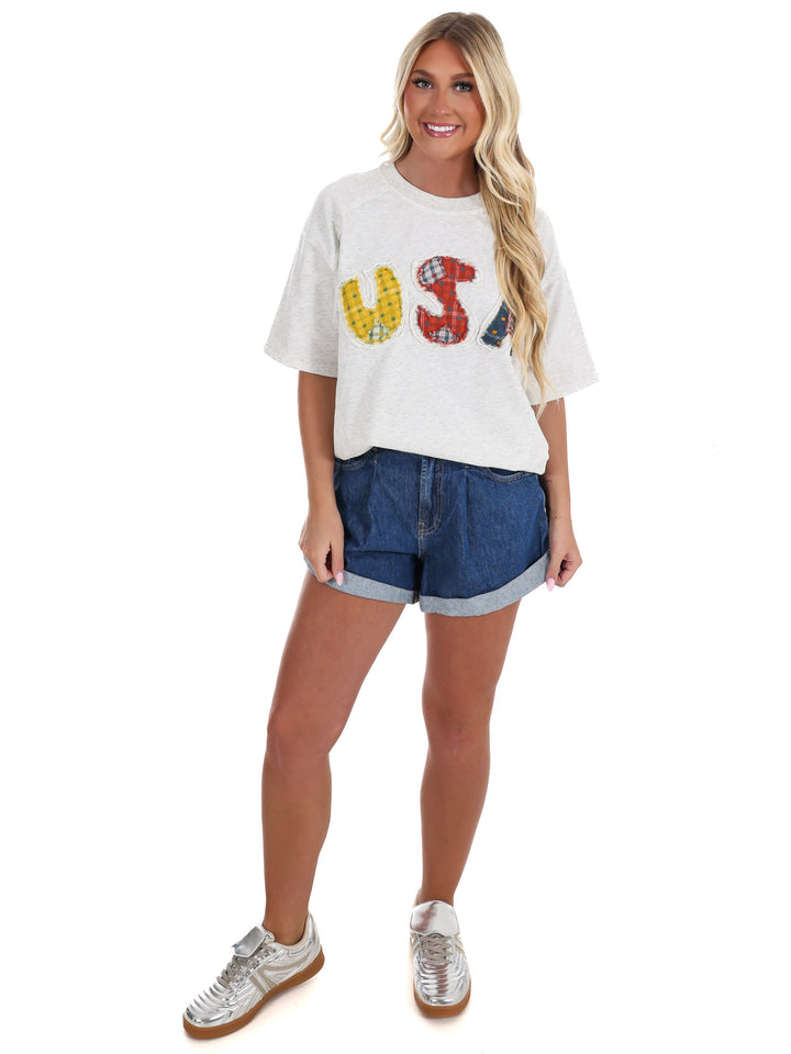 Patriot USA Patch Top