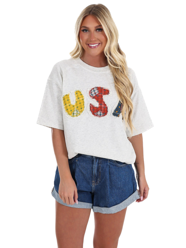 Patriot USA Patch Top