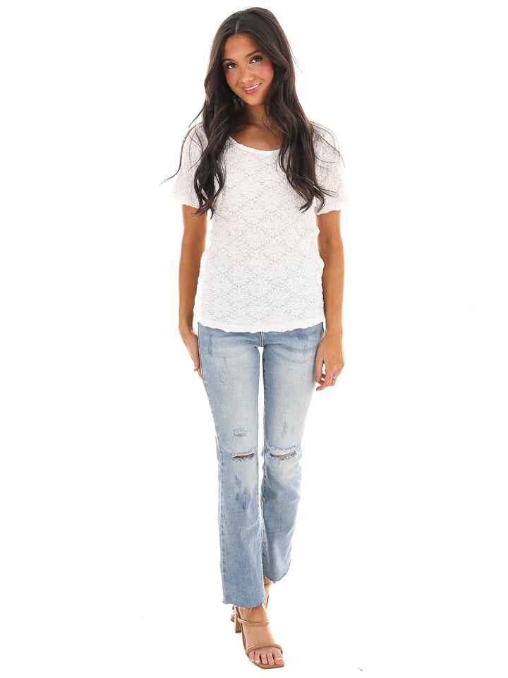 Life Made Easy Lace Top