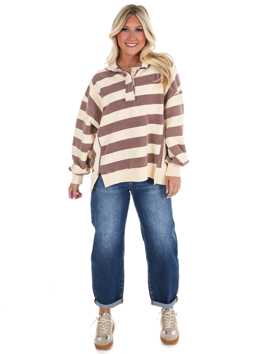 Field Day Rugby Stripe Pullover