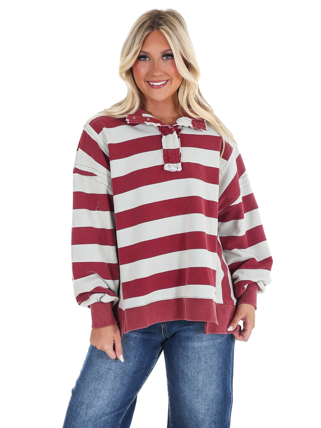 Field Day Rugby Stripe Pullover