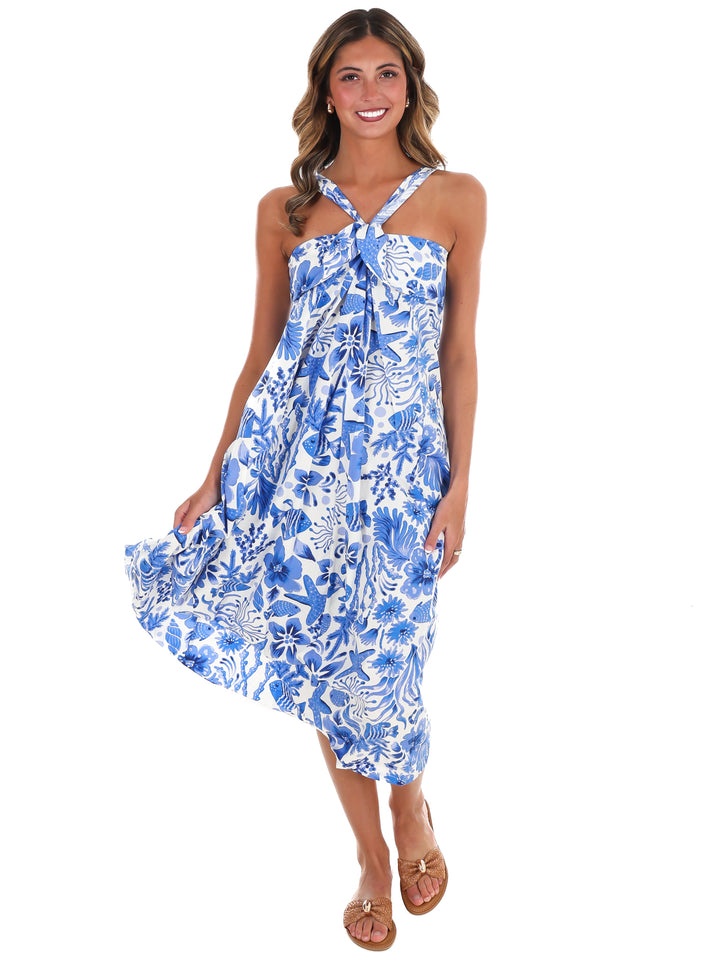 Lost in the Tide Midi Dress
